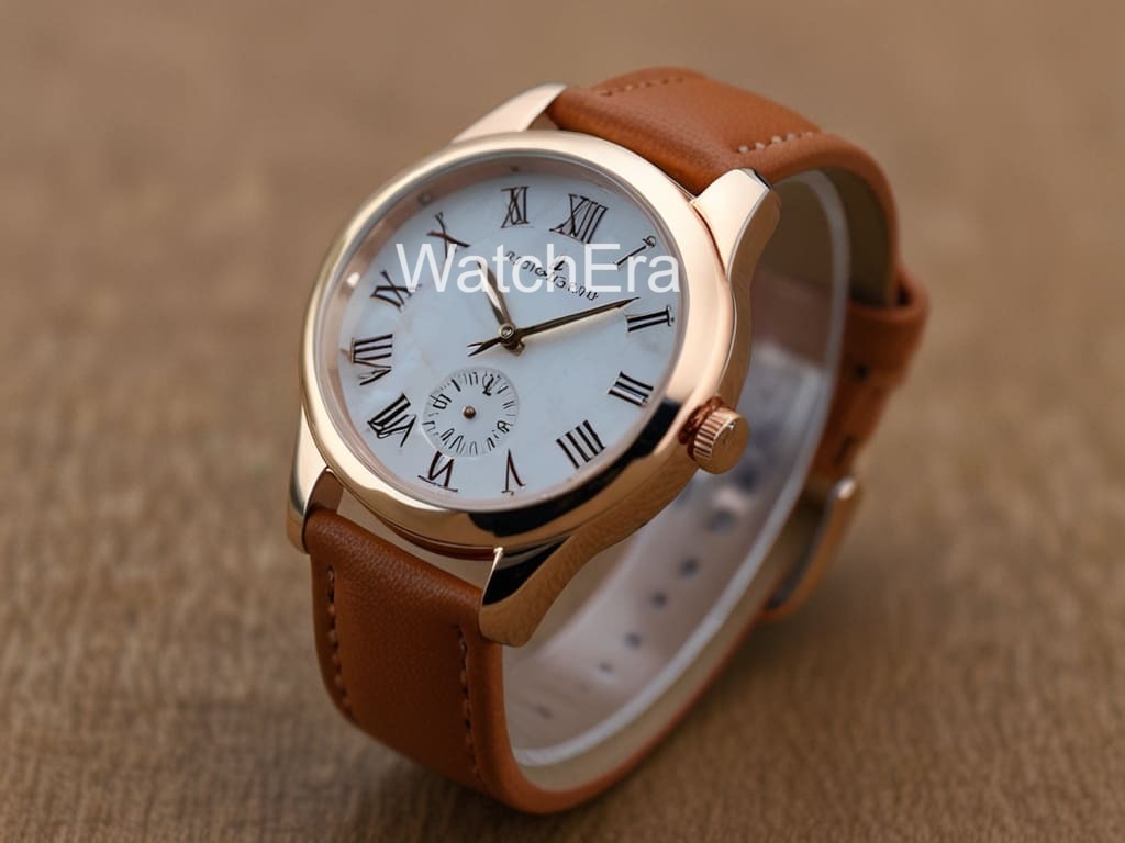 Elegant Rose Gold Watch