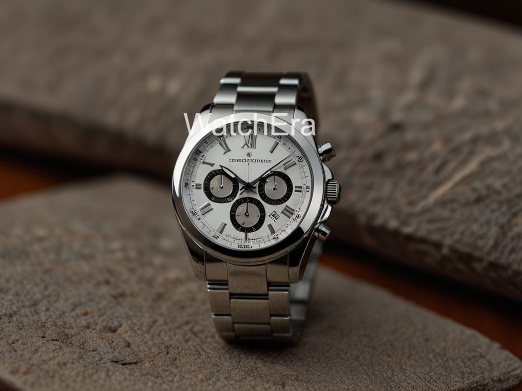 Luxury Silver Watch